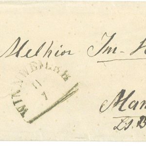P2869 - BAYERN MICHEL 9 ON ENVELOPE FROM WINNVELLER TO MANNHEIM,