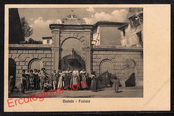 ai0529 - CARTOLINA D'EPOCA - Rieti Provincia - Orvinio