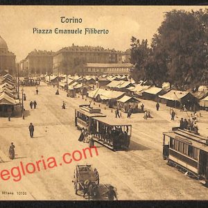 ai8582 - CARTOLINA D'EPOCA - Torino Città - Corso Emanuele Filiberto