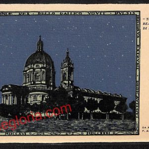 ai8604 - CARTOLINA D'EPOCA - Torino - Reale Basilica di Superga