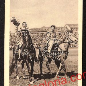 ai8508 -CARTOLINA D'EPOCA - Torino- Il Principe Umberto e la Principessa Jolanda