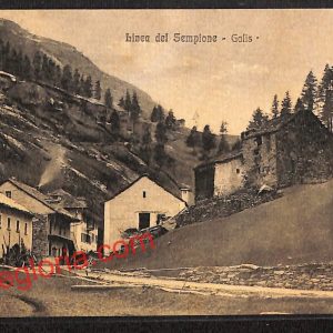 ai8614 - CARTOLINA D'EPOCA - Torino Città - Linea del Sempione