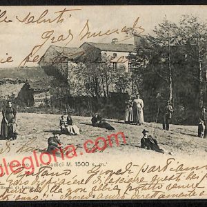 ag6353  - CARTOLINA D'EPOCA - Lucca Città - Garfagnana  1904