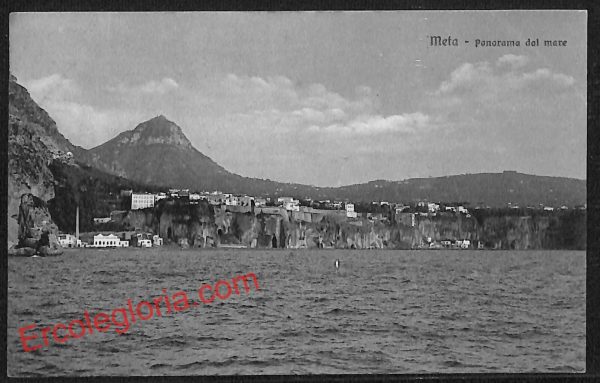 ah3827 - CARTOLINA D'EPOCA - Napoli  Provincia - Meta