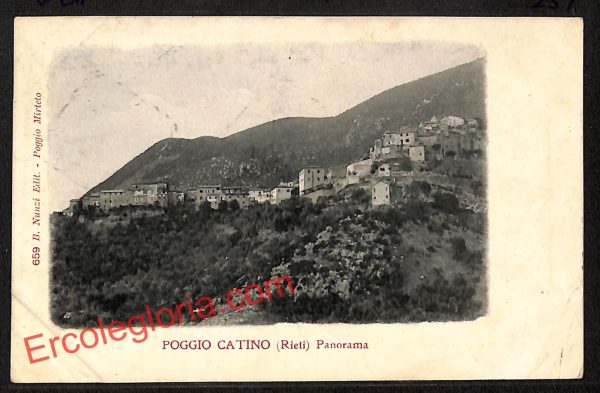 ai0531 - CARTOLINA D'EPOCA - Rieti Provincia - Poggio Catino