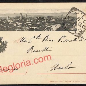 ag6355  - CARTOLINA D'EPOCA - Lucca Città - Stazione San Anna