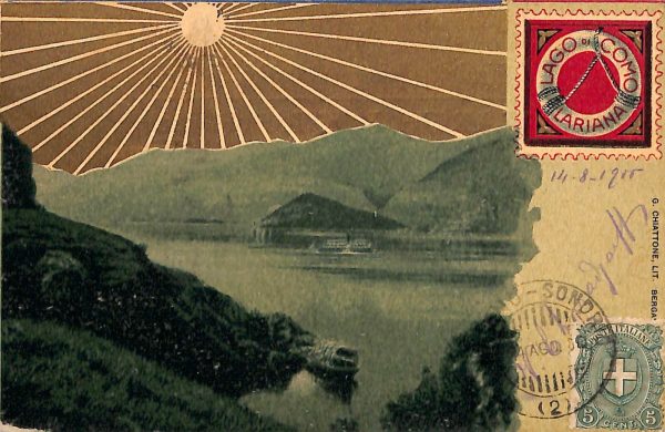 ab6378 - CARTOLINA  D'EPOCA - Como Provincia : LARIANA  1900