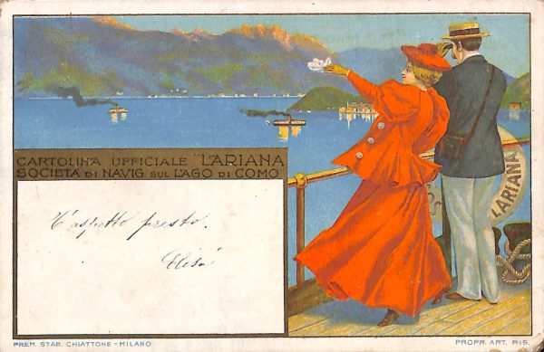 ab6379 - CARTOLINA  D'EPOCA - Como Provincia : LARIANA  1900