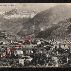 ae3502 - CARTOLINA  D'EPOCA - Bolzano Città - Dolomiti  1931