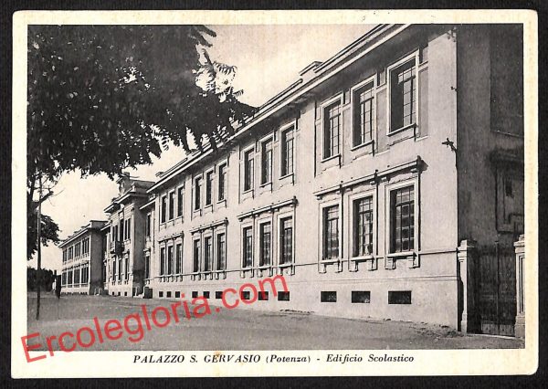 ah8892 - CARTOLINA D'EPOCA - Potenza Città - Palazzo San Gervasio