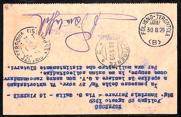 ac2780 - CARTOLINA  D'EPOCA - Perugia Provincia - FOLIGNO - immagine 2