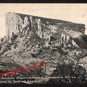 ah9815 - CARTOLINA D'EPOCA - Reggio Emilia Provincia - Bismantova