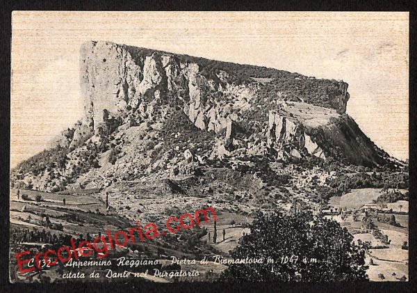 ah9815 - CARTOLINA D'EPOCA - Reggio Emilia Provincia - Bismantova
