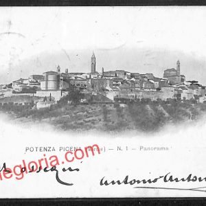 ah8899 - CARTOLINA D'EPOCA - Potenza Città - Panorama