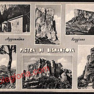 ah9818 - CARTOLINA D'EPOCA - Reggio Emilia Provincia - Pietra di Bismantova