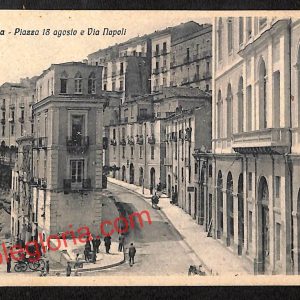 ah8912 - CARTOLINA D'EPOCA - Potenza Città - Piazza 18Agosto