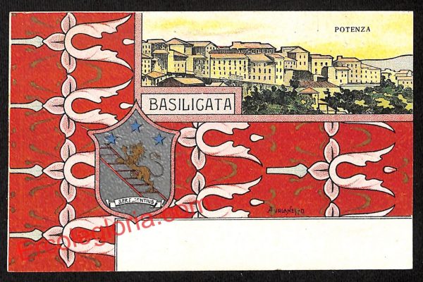 ah8916 - CARTOLINA D'EPOCA - Potenza Città
