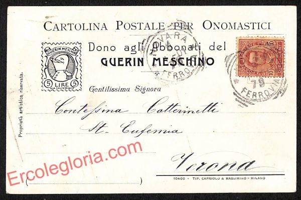 ag9226 - STORIA POSTALE - Milano Città - Guerin Meschino