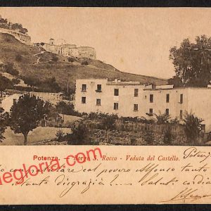 ah8919 - CARTOLINA D'EPOCA - Potenza Città - Borgo San Rocco