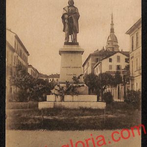 ah3903 - CARTOLINA D'EPOCA - Novara Città - Monumento a Garibaldi