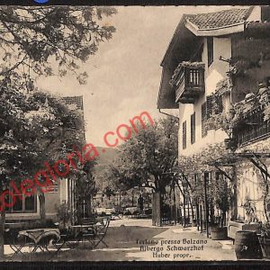 ae3664 - CARTOLINA  D'EPOCA - Bolzano Città - Albergo Schwarzhof