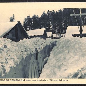 ae0288 - CARTOLINA  D'EPOCA - Arezzo Provincia - Camaldoli