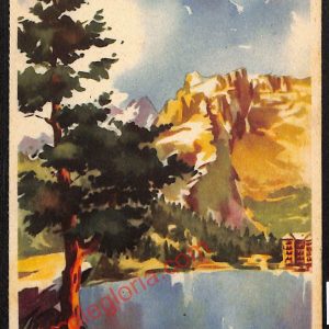 ae3819 - CARTOLINA  D'EPOCA - Bolzano Provincia - Lago di Carezza