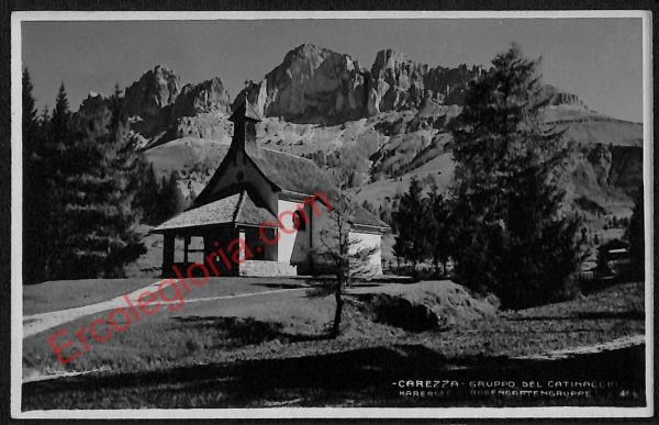 ae3820 - CARTOLINA  D'EPOCA - Bolzano Provincia - Carezza