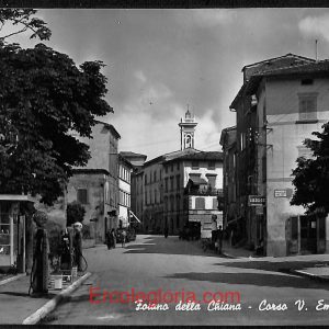 ae0353 - CARTOLINA  D'EPOCA - Arezzo Provincia - Foiano della Chiana  1954