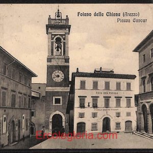 ae0358 - CARTOLINA  D'EPOCA - Arezzo Provincia - Foiano della Chiana  1907