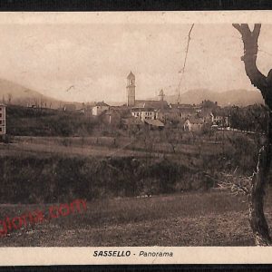 ag1500 - CARTOLINA D'EPOCA - Genova Provincia - Sassello  1925
