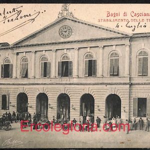 ad6832 - CARTOLINA D'EPOCA - Pisa Provincia - CASCIANA  1905