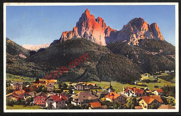 ae3829 - CARTOLINA  D'EPOCA - Bolzano Provincia - Siusi allo Sciliar
