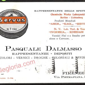 ae7071 - CARTOLINA D'EPOCA - Firenze Città - Pasquale Dalmasso  1922