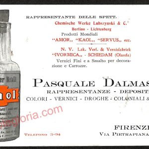 ae7072 - CARTOLINA D'EPOCA - Firenze Città - Pasquale Dalmasso  1922