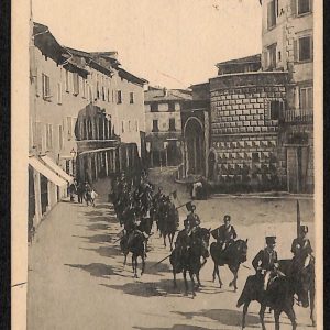 ae0383 - CARTOLINA  D'EPOCA - Arezzo Provincia - Foiano della Chiana  1908