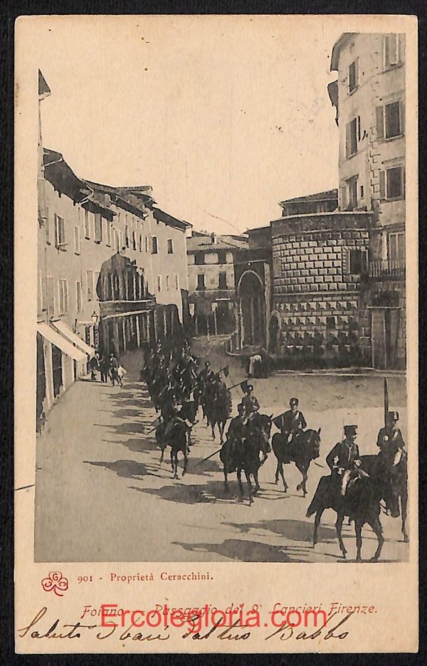 ae0383 - CARTOLINA  D'EPOCA - Arezzo Provincia - Foiano della Chiana  1908