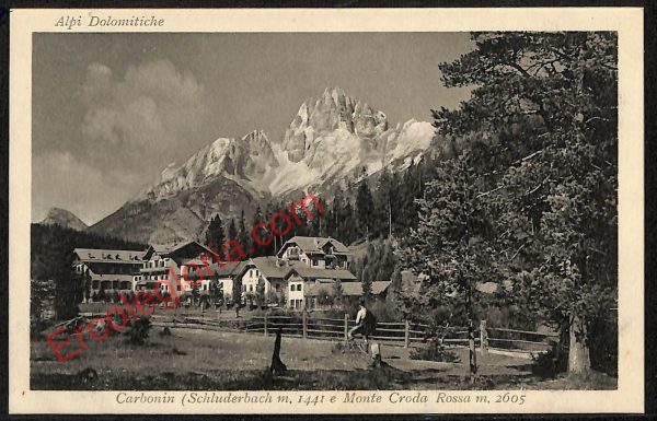 ae3845 - CARTOLINA  D'EPOCA - Bolzano Provincia - Carbonin