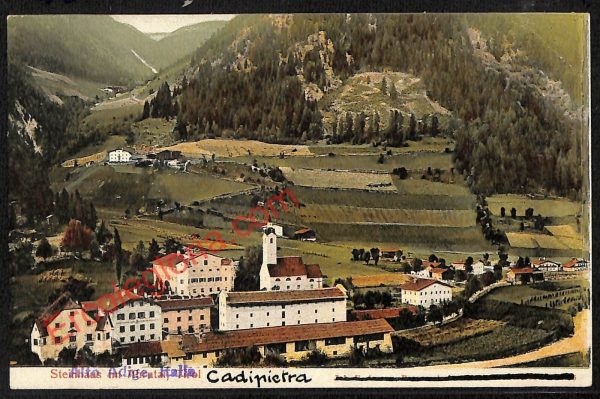 ae3846 - CARTOLINA  D'EPOCA - Bolzano Provincia - Cadipietra