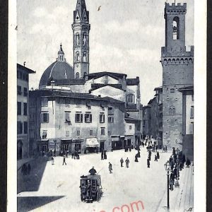 ae7081 - CARTOLINA D'EPOCA - Firenze Città - Piazza S. Firenze