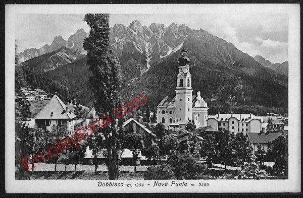 ae3848 - CARTOLINA  D'EPOCA - Bolzano Provincia - Dobbiaco