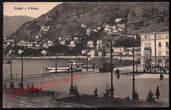 ae5070 - CARTOLINA D'EPOCA - Como Città - Il Porto