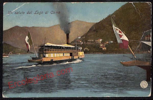 ae5071 - CARTOLINA D'EPOCA - Como Città - Lago di Como