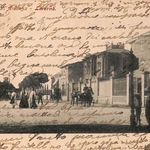 ac7196 - CARTOLINA D'EPOCA - Livorno Città - 1901