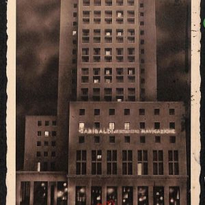 ag1007 - CARTOLINA D'EPOCA - Genova - GARABALDI S. A. Cooperativa di Navigazione