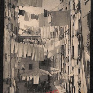 ag1008 - CARTOLINA D'EPOCA - Genova Città - Truogoli di S. Brigida  1915