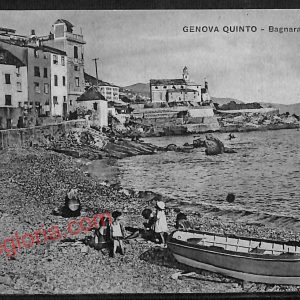 ag1015 - CARTOLINA D'EPOCA - Genova Città - La Spiaggia