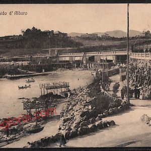 ag1020 - CARTOLINA D'EPOCA - Genova Città - Lido d' Albaro  1914