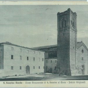 85650  - CARTOLINA d'Epoca: MACERATA provincia -  SAN SEVERINO MARCHE   1926