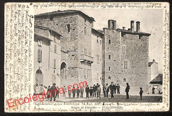 ah7735 - CARTOLINA D'EPOCA - Piacenza Provincia - Val Tidone